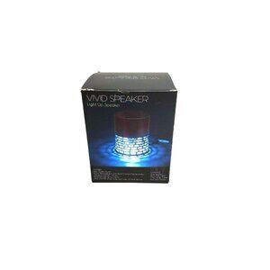 Vivid Light Up Speaker Black Metallic Edition